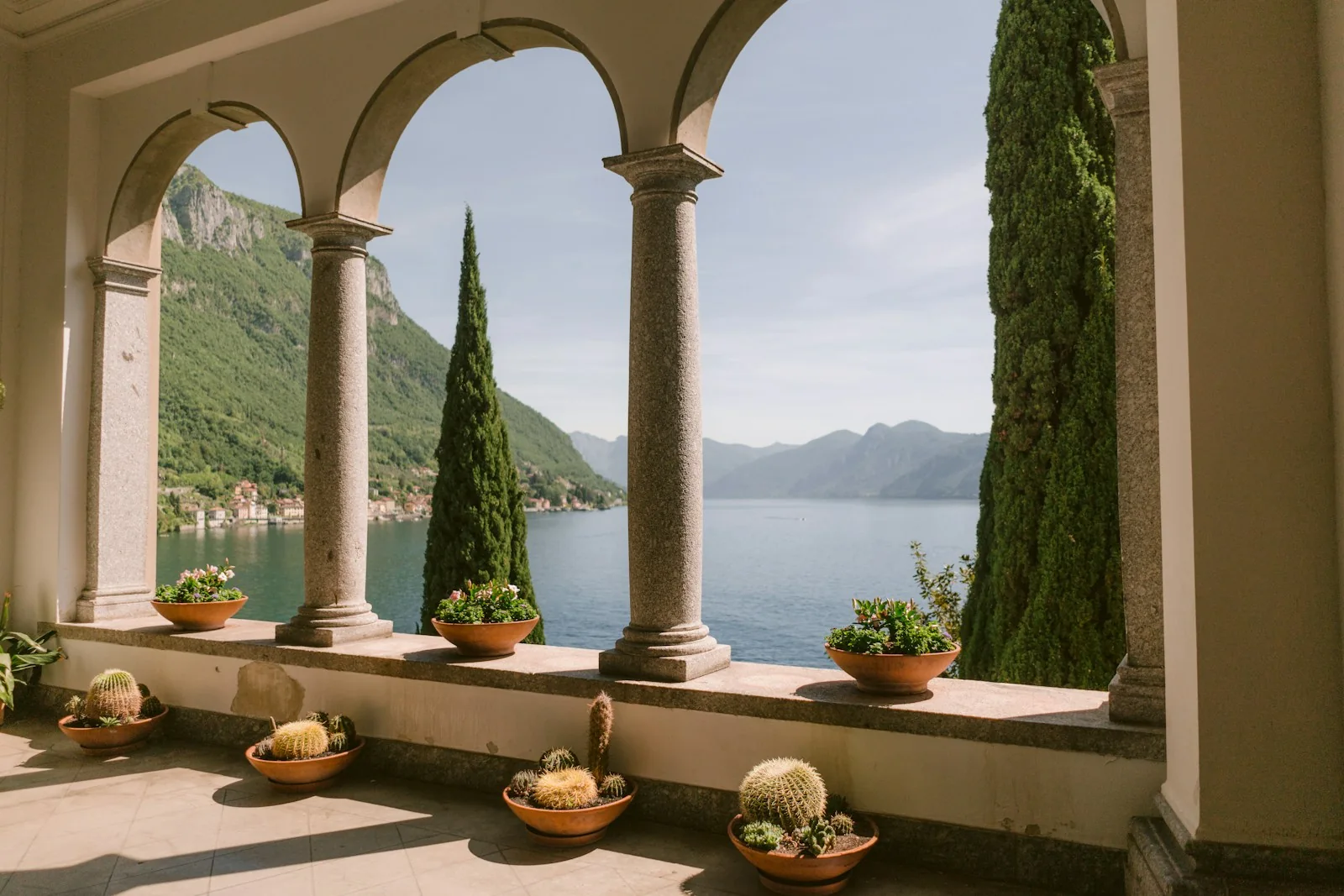 An Italian lakeside terrace and time away